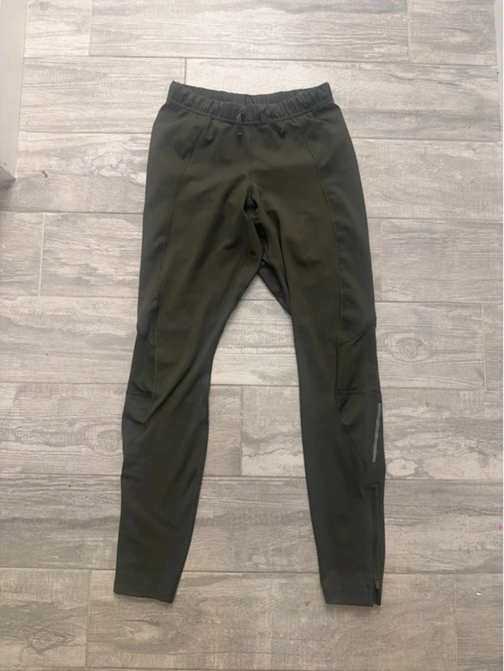 Zara Olive Green Tights Leggings